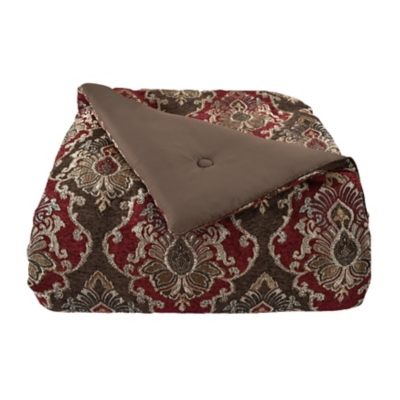 J.Queen New York Cerino Queen 2 Piece Comforter Set, Chocolate, rollover