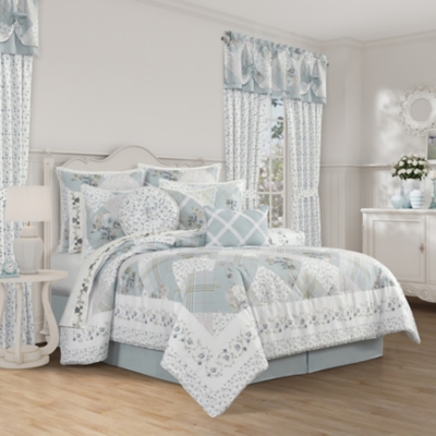 Royal Court Bungalow Queen 2 Piece Comforter Set, Spa, large