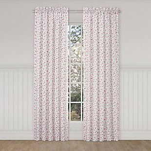 Royal Court Bungalow 84" Window Panel Pair, Rose, rollover