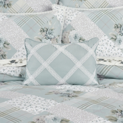 Royal Court Bungalow  Boudoir Decorative Throw Pillow, Spa, rollover