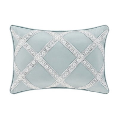 Royal Court Bungalow  Boudoir Decorative Throw Pillow, Spa, large