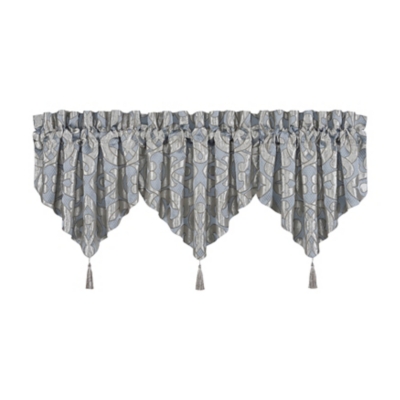 J.Queen New York Barocco Window Ascot Valance, , large
