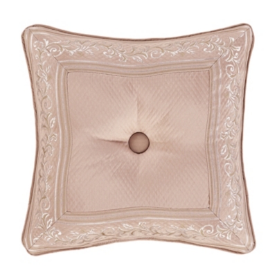 J.Queen New York Rosewater 18" Square Decorative Throw Pillow, , large