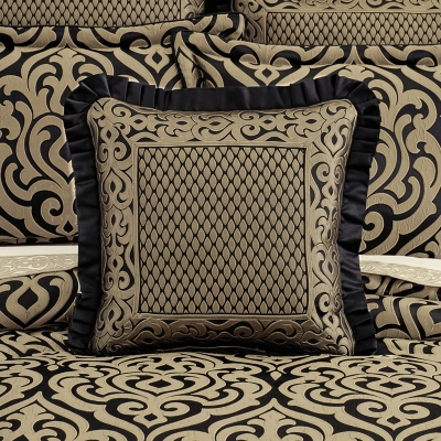 J.Queen New York Bolero  20" Square Embellished Decorative Throw Pillow, , rollover