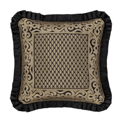 J.Queen New York Bolero  20" Square Embellished Decorative Throw Pillow, , large