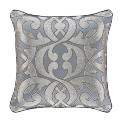 J.Queen New York Barocco 20" Square Decorative Throw Pillow, , large