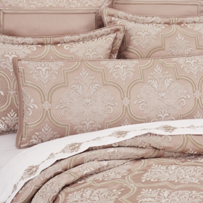 J.Queen New York Rosewater Bolster Decorative Throw Pillow, , rollover
