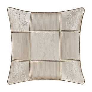 J.Queen New York Brando - Flax 20" Square Decorative Throw Pillow, , large