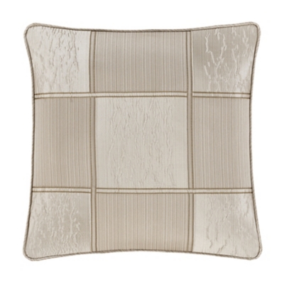 J.Queen New York Brando - Flax 18" Square Decorative Throw Pillow, , large