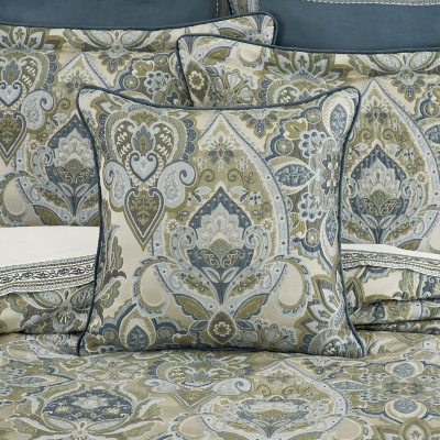 J.Queen New York Avellino 20" Square Decorative Throw Pillow, , rollover