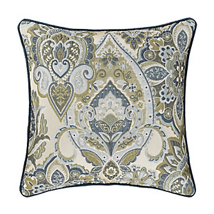J.Queen New York Avellino 20" Square Decorative Throw Pillow, , large