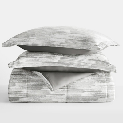 iEnjoy Home Kaycie Full/Queen Comforter Set, Gray, large