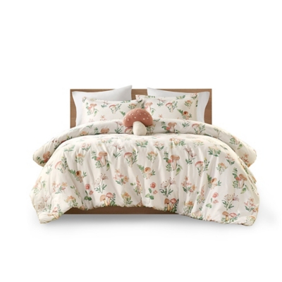 Intelligent Design Mushroom Garden Twin/Twin XL Comforter Set, Green, rollover