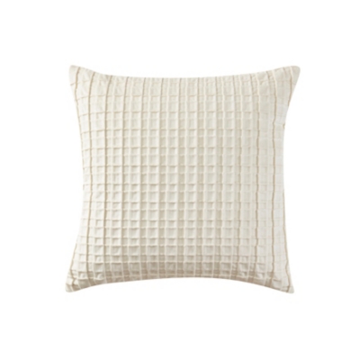Anya Decorative Throw Pillow, Winter White, large