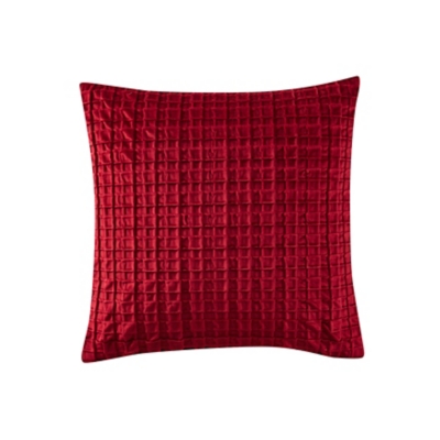Anya Decorative Throw Pillow, Crimson, large