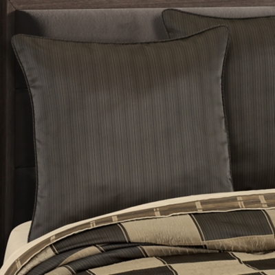 J. Queen New York Brando Bronze Euro Sham, , rollover