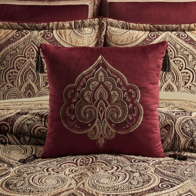 J. Queen New York Calistoga Embellished Decorative Throw Pillow, , rollover
