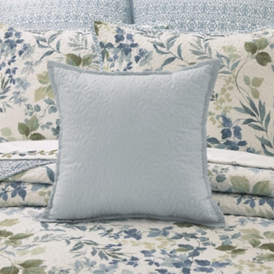 Royal Court Evergreen Quilted Decorative Throw Pillow, , rollover