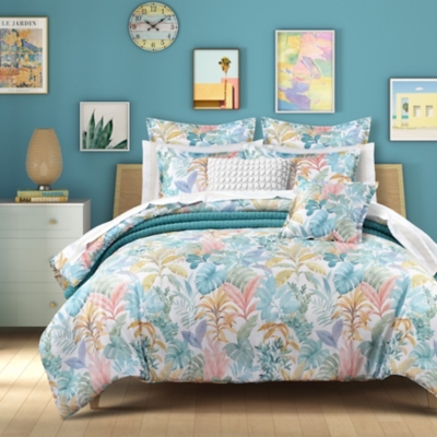 J. Queen Bold Bahama Full/Queen 3 Piece Comforter Set, Aqua, large