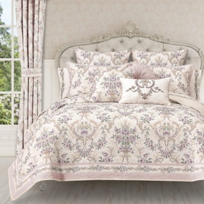 Royal Court Avant Full/Queen Quilt, Blush, large