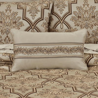 J. Queen New York Gold Coast Boudoir Decorative Throw Pillow, , rollover