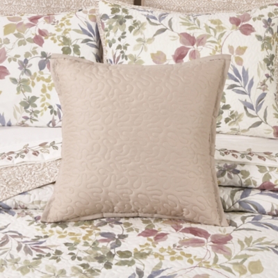 Royal Court Rosewood Quilted Decorative Throw Pillow, , rollover