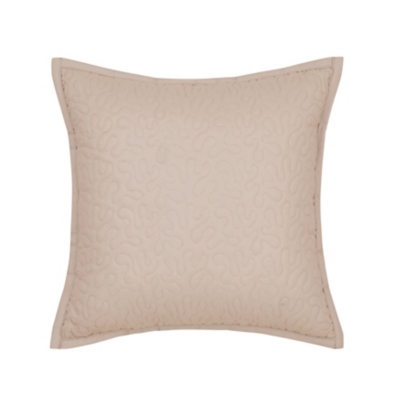 Royal Court Rosewood Quilted Decorative Throw Pillow, , large