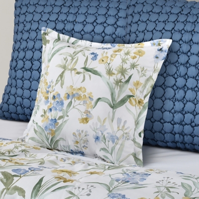 J. Queen Bold Tallulah Decorative Throw Pillow, Blue, rollover