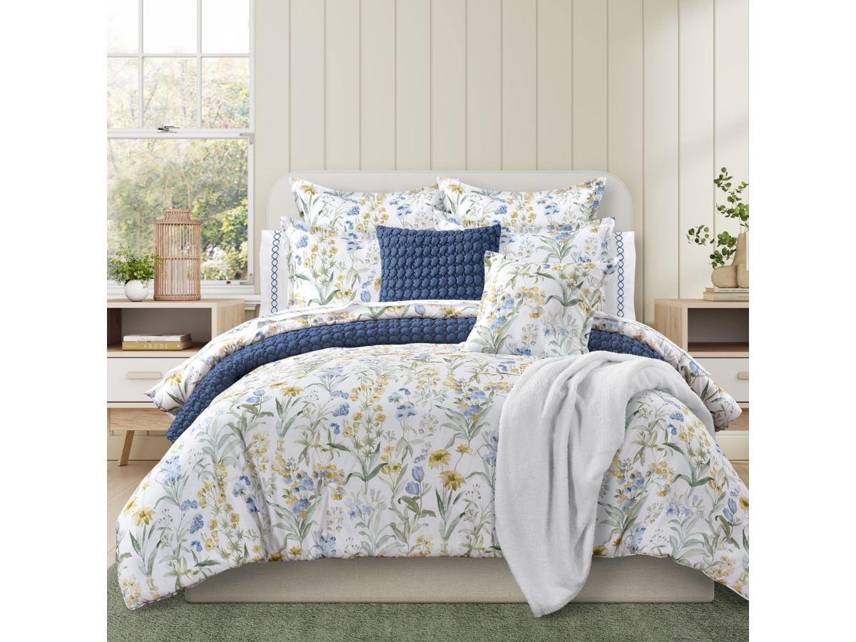 Tallulah Blue Comforter Set - Full/Queen, image size:1200x900