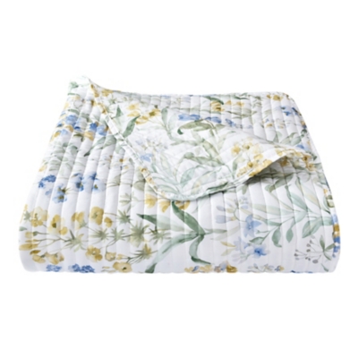 J. Queen Bold Tallulah Full/Queen 3 Piece Quilt Set, Blue, rollover