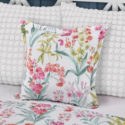 J. Queen Bold Tallulah Decorative Throw Pillow, Pink, rollover