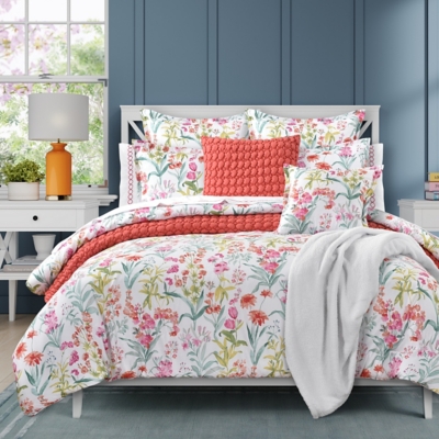 J. Queen Bold Tallulah King/California King 3 Piece Comforter Set, Pink, large