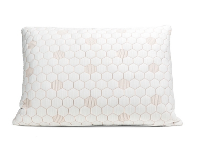 MOLECULE CopperWELL Cooling Gel Memory Foam Adjustable Standard Pillow, White, large