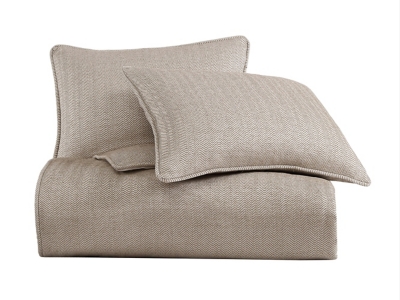 Luxe 3-Piece King Comforter Set, Sand, large