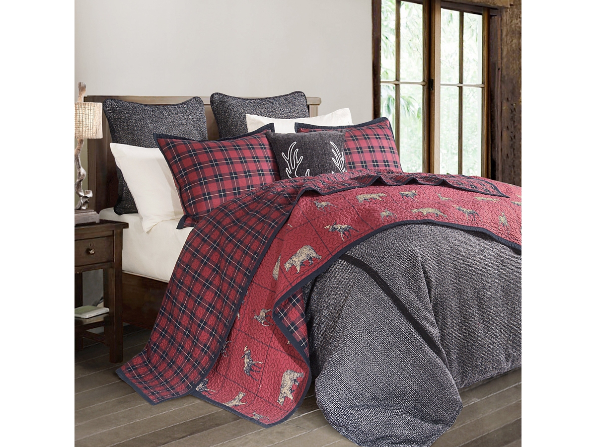 HiEnd Accents Hamilton 3-Piece Queen Duvet Cover Set, image size:1200x900