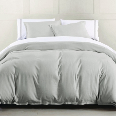 HiEnd Accents Hera 3-Piece King Comforter Set, Gray, large