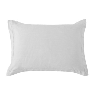 HiEnd Accents Hera Dutch Euro Pillow, Gray, large