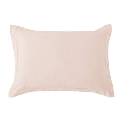 HiEnd Accents Hera Dutch Euro Pillow, Blush, large