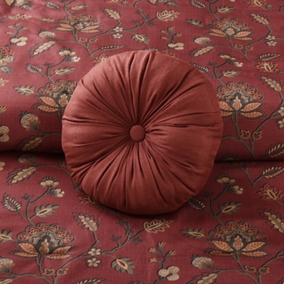 Royal Court Bari Round Throw Pillow, , rollover