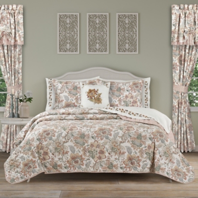 Royal Court Janessa 3 Piece Full/Queen Quilt Set, Spice