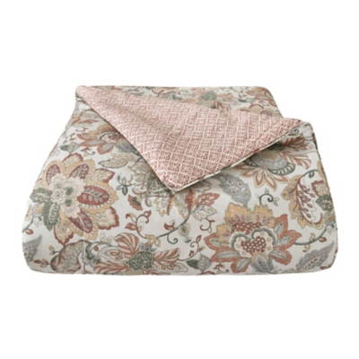 Royal Court Janessa 4 Piece California King Comforter Set, Spice, rollover
