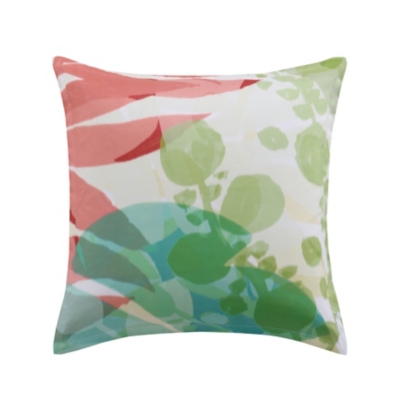 J. Queen Bold Tiki Euro Sham, Fuchsia, large
