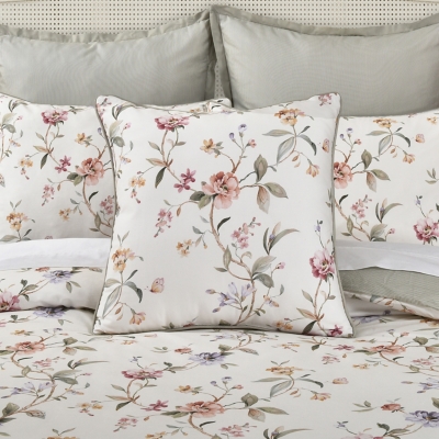 J. Queen Cottage Clarice 20" Decorative Throw Pillow, , rollover