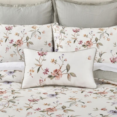 J. Queen Cottage Clarice Decorative Throw Pillow, , rollover