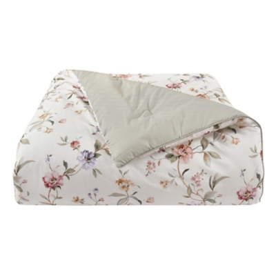J. Queen Cottage Clarice 3 Piece Full/Queen Comforter Set, Ivory, rollover