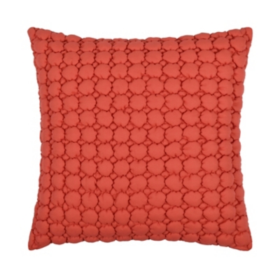 J. Queen Bold Cloud Puff Decorative Throw Pillow, Melon, large