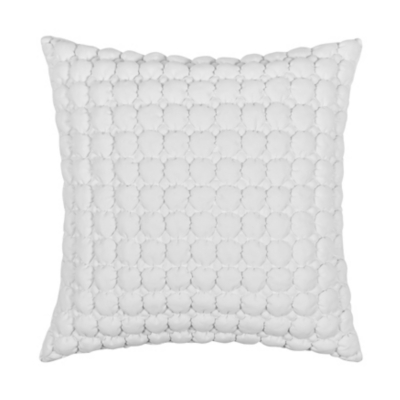 J. Queen Bold Cloud Puff Decorative Throw Pillow, White, large