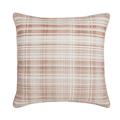 J. Queen Modern Pascal Decorative Throw Pillow, Cinnamon, large