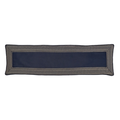 J. Queen New York Excelsior Bolster Decorative Throw Pillow, Royal Blue, large