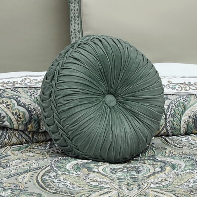 J. Queen New York Nico Tufted Decorative Throw Pillow, , rollover